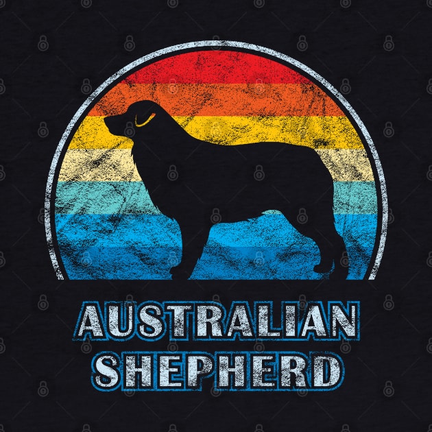 Australian Shepherd Vintage Design Dog by millersye